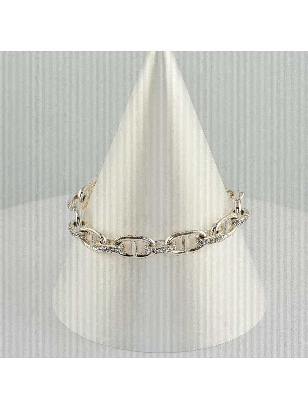 Bomb Party Single Stack Bracelet - on Silver Plating #118